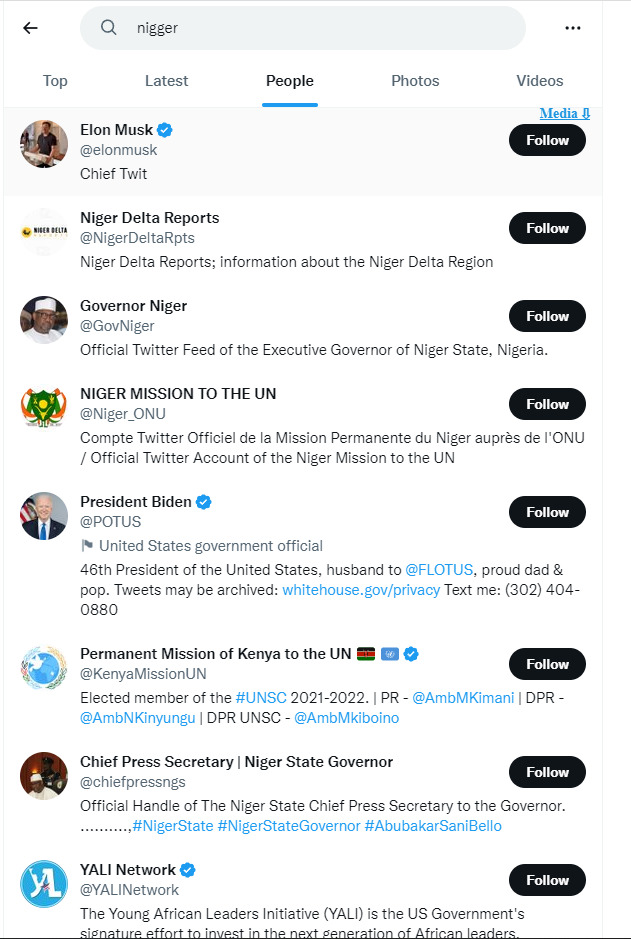 N-word use on Twitter rises by 500% after Elon Musk purchase. Your thoughts?