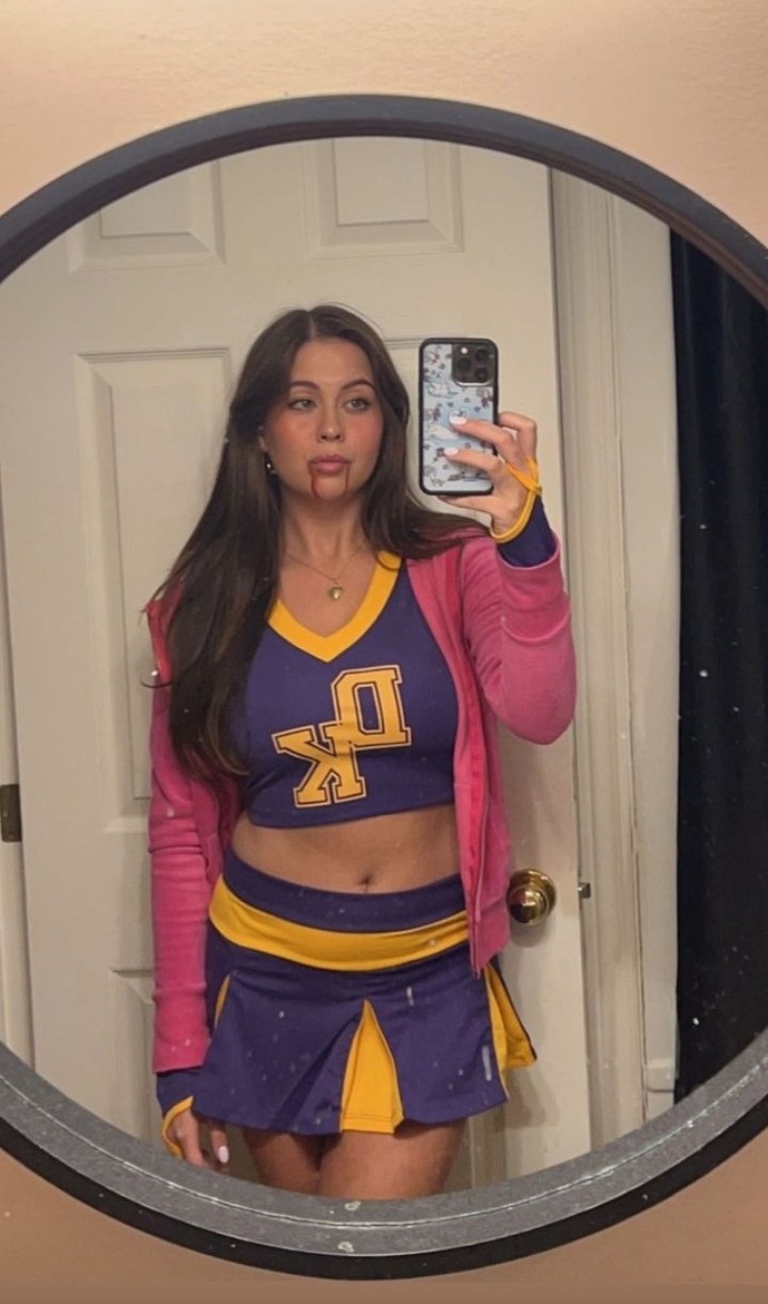 Did you dress up for any Halloween parties?