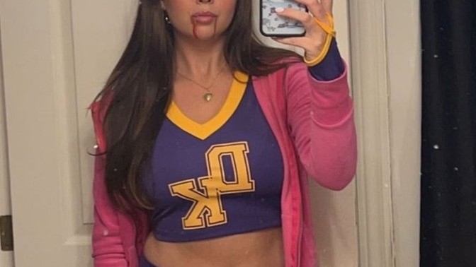 Did you dress up for any Halloween parties?