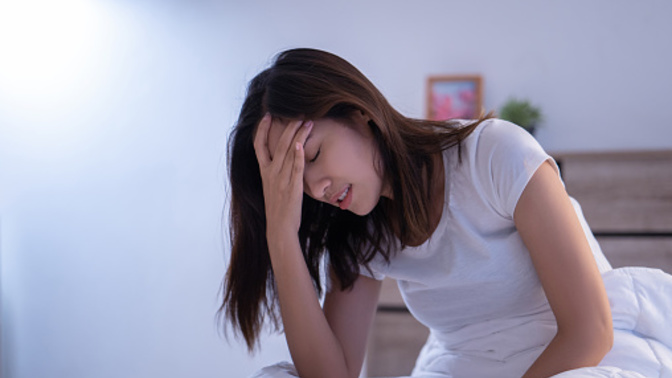 Why do some people get headaches if they have naps during the day?