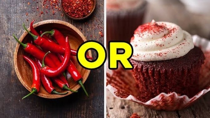Spicy or Sweet food? What's your pick?