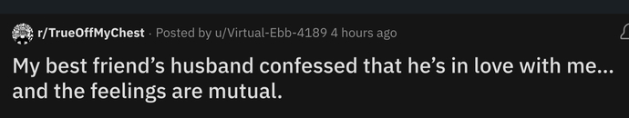 Are all cheaters just trying to have it both ways: loyalty from their spouse and free love from their affairs?