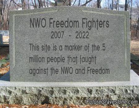 What is written on your future tombstone?