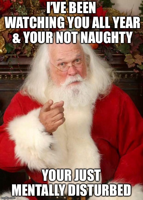 When do you start to tell children Santa is watching?