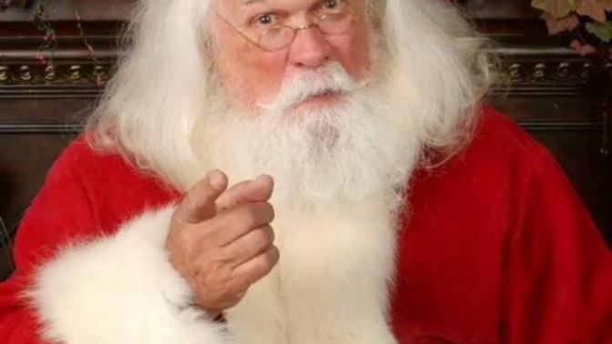 When do you start to tell children "Santa is watching"?