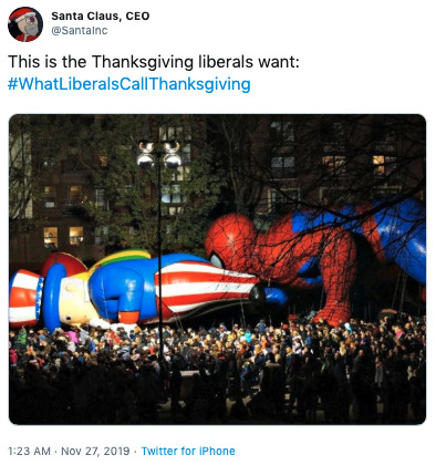 War on Thanksgiving. How will Liberals attack this in 2022?