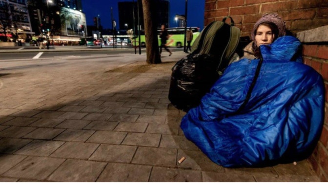 If a person can become homeless despite going to college then what's the point of going to college?