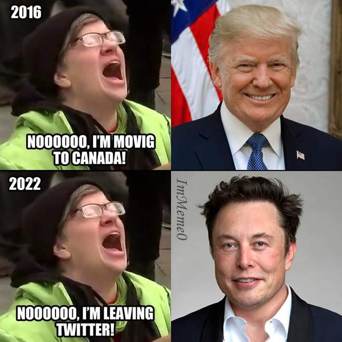 Is Im leaving Twitter the new Im moving to Canada?