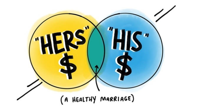 Does money have to be 50/50 or would you date someone that was a net loss in terms of your bank account but a net gain in terms of your happiness?
