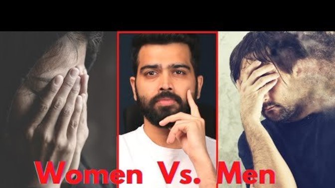 Why does the media only report male suicide rates?