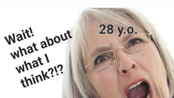 Is this how older women feel when they see young girl and old man?