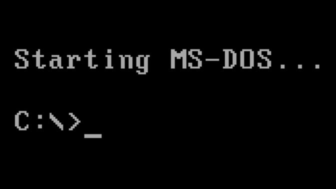 Do you know how to use MS-DOS?