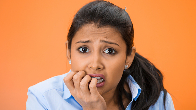 When you're nervous how does that manifest in you?