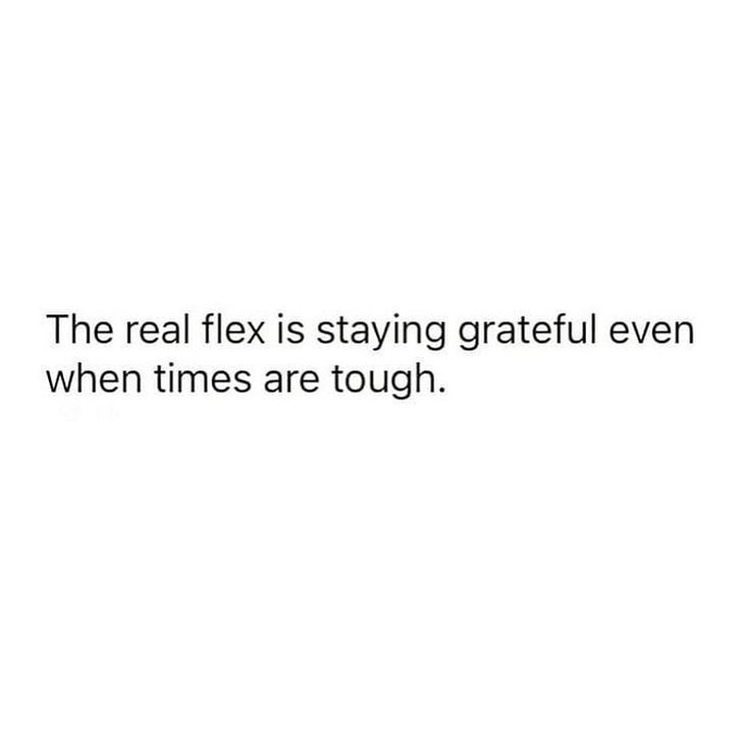 Are you still grateful when times are rough?