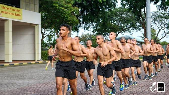In countries with mandatory military training or military service like Singapore is it right that it is normally only mandatory for guys?