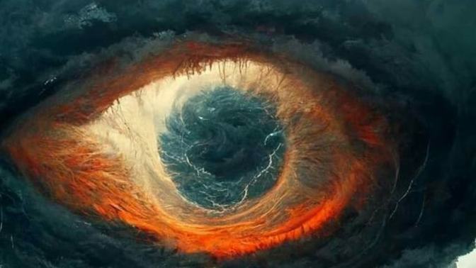 What would you do if you saw this in the clouds one day?