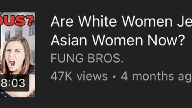 Are white women actually jealous of Asian women?