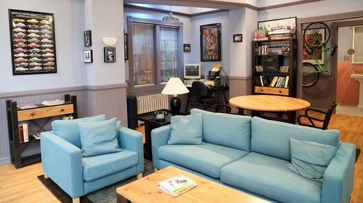 Why do low income tv show characters have the coolest apartments?