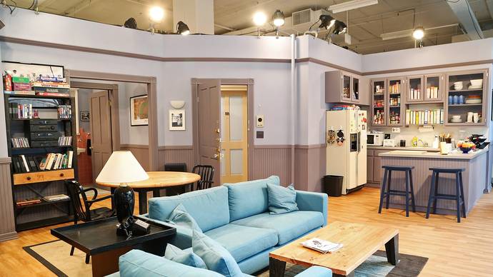 Why do low income tv show characters have the coolest apartments?