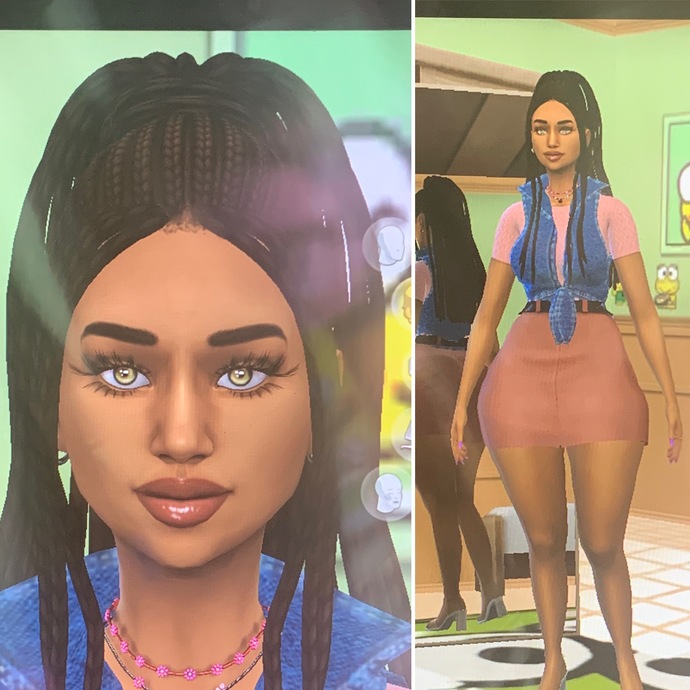Who’s my prettiest sim part 1(7 options)?