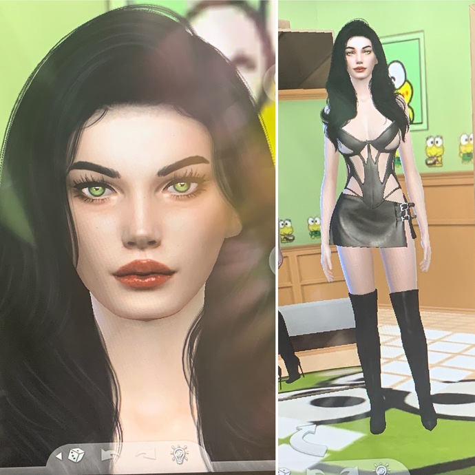 Who’s my prettiest sim part 1(7 options)?