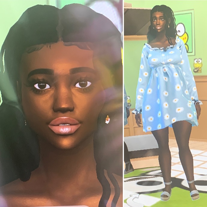 Who’s my prettiest sim part 1(7 options)?