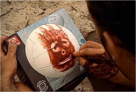 Wilson volleyball in "Cast Away"
