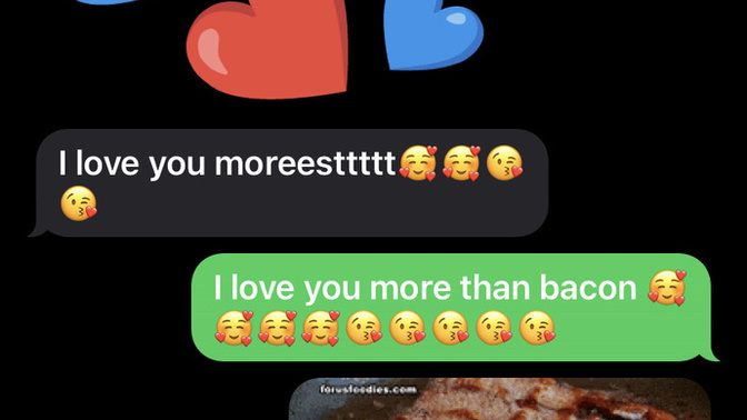 Leaving my boyfriend “speechless” through text?