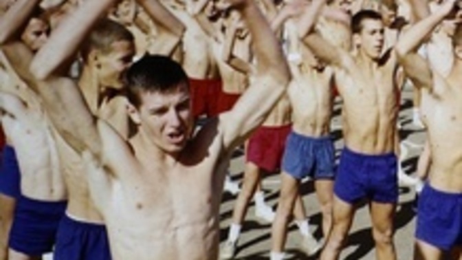 Guys would it of been awkward to have to take your shirt off in gym class like in the past? Girls would you have hated wearing these gym outfits?