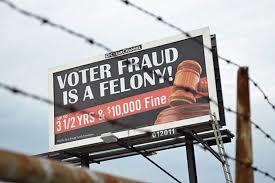 Is it true that election fraud is only true if a Democrat loses , but not when a Republican loses?