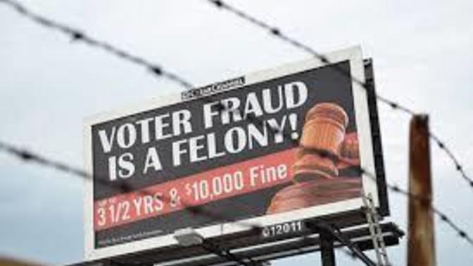 Is it true that election fraud is only true if a Democrat loses , but not when a Republican loses?