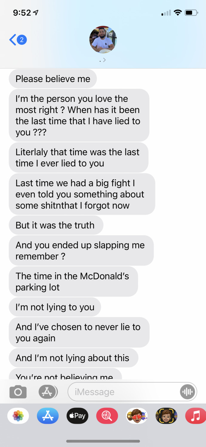 Do u think my boyfriend is lying about downloading not tinder?