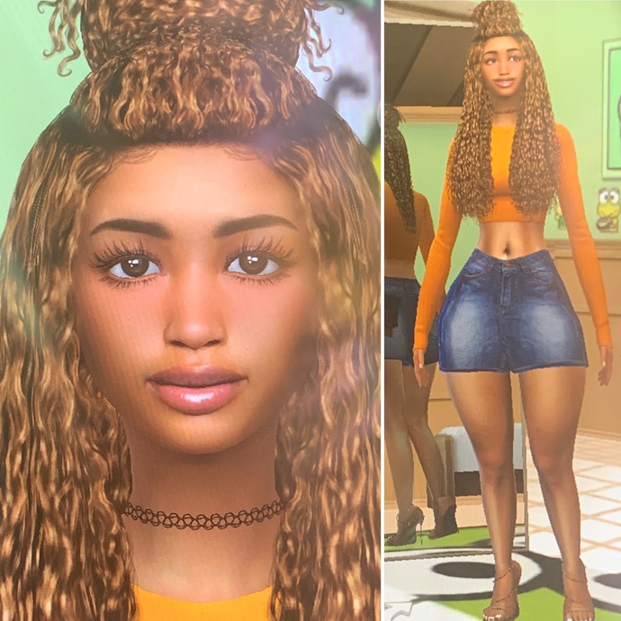 Who’s my prettiest sim part 2 (7 options)?