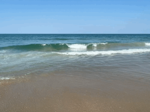 Gif file I made of a live pic from The Outer Banks on our vacation. 👍🙂