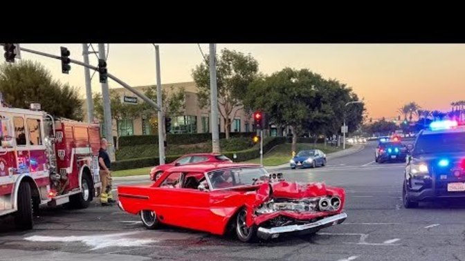Have you ever had a car’s brakes fail on you while driving it? Should these guys have steered for the road edge instead? How would you have responded?