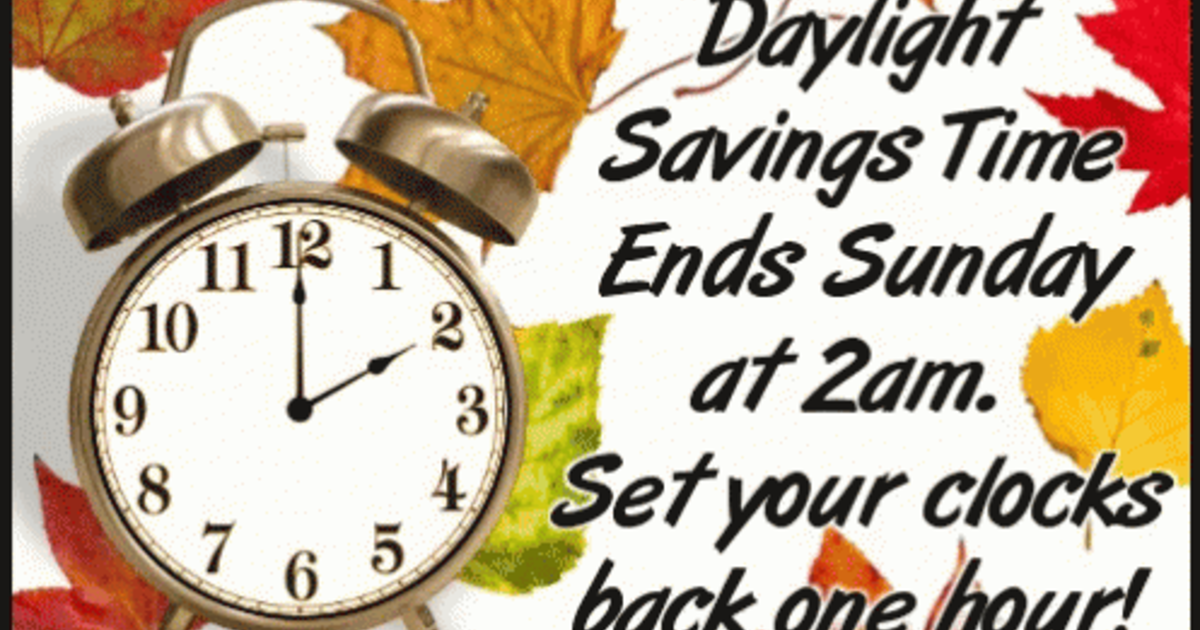 Did you remember to set your clocks back one hour? GirlsAskGuys