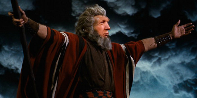 Does Trump thinks hes Moses by saying Let them all go now who were part of the 1/6 Tourist Visit he asked for?