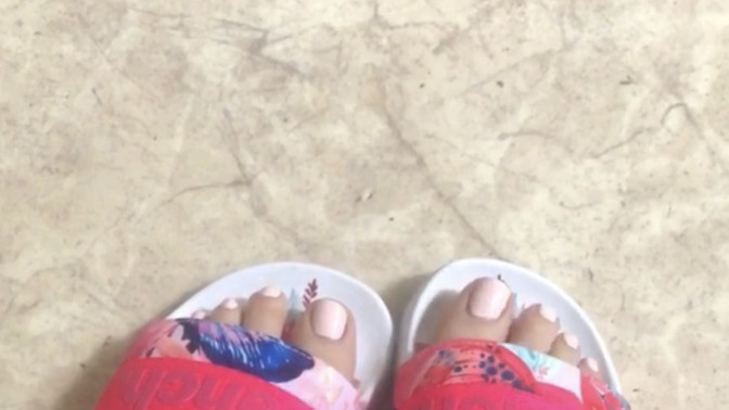 Is there something weird about my pedicure or is my date a creep?