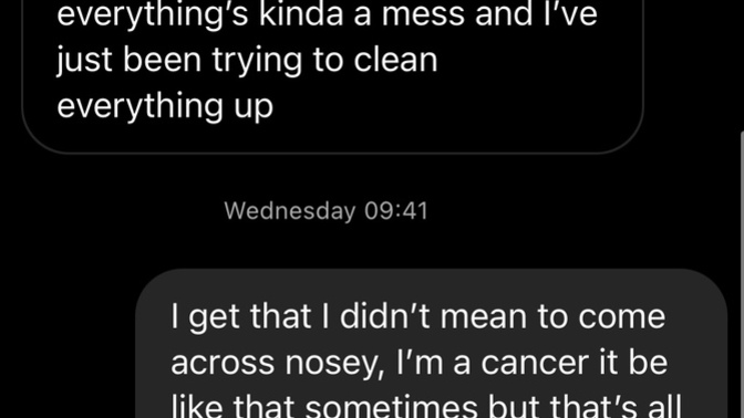 Does it seem she doesn’t care to be friends?