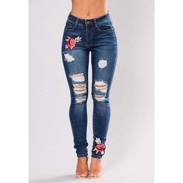 Girls, which of the following skinny jeans are the most feminine/cute style that I should buy?