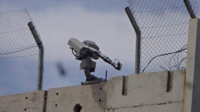 Security Camera Remote Controlled Gun?