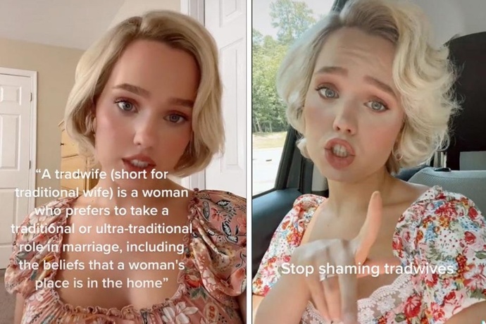 Are we shaming “tradwives” or are they shaming us?