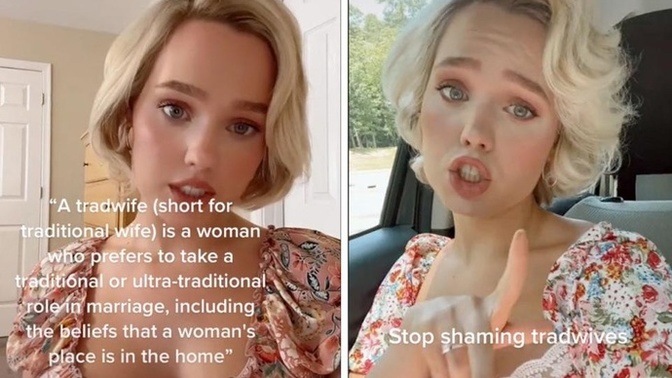 Are we shaming “tradwives” or are they shaming us?