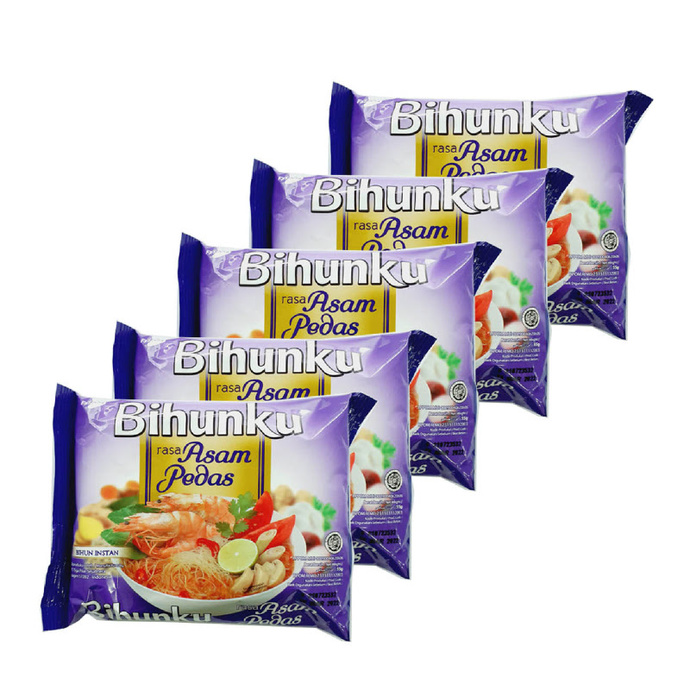 Bihunku (vermicelli) sour&spicy, taste similar like tom yum soup, 8/10