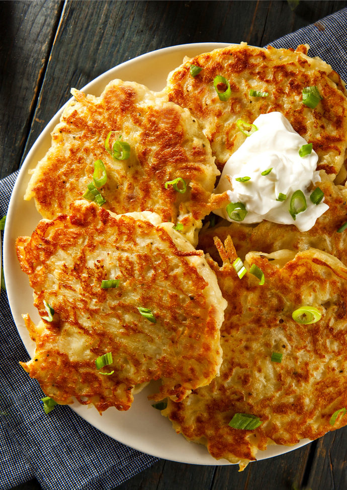 Israeli Food (Latkes)
