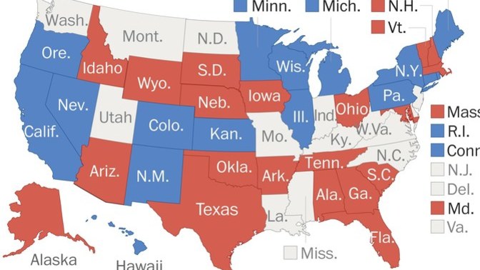 What are your predictions for USA 2022 gubernatorial races?
