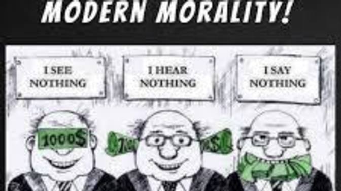 Do you hold to Christian ethics or is your moral compass based on whatever the law allows?