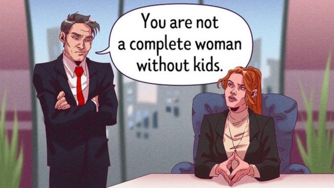Why are women bashed for not wanting kids?