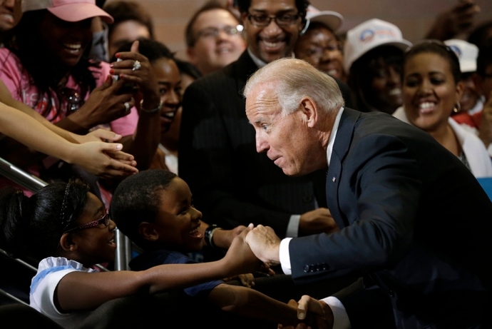 Does Joe Biden have a fetish for black people?