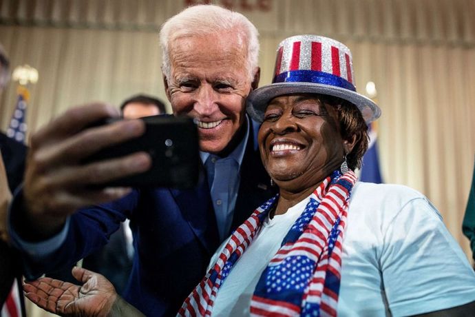 Does Joe Biden have a fetish for black people?